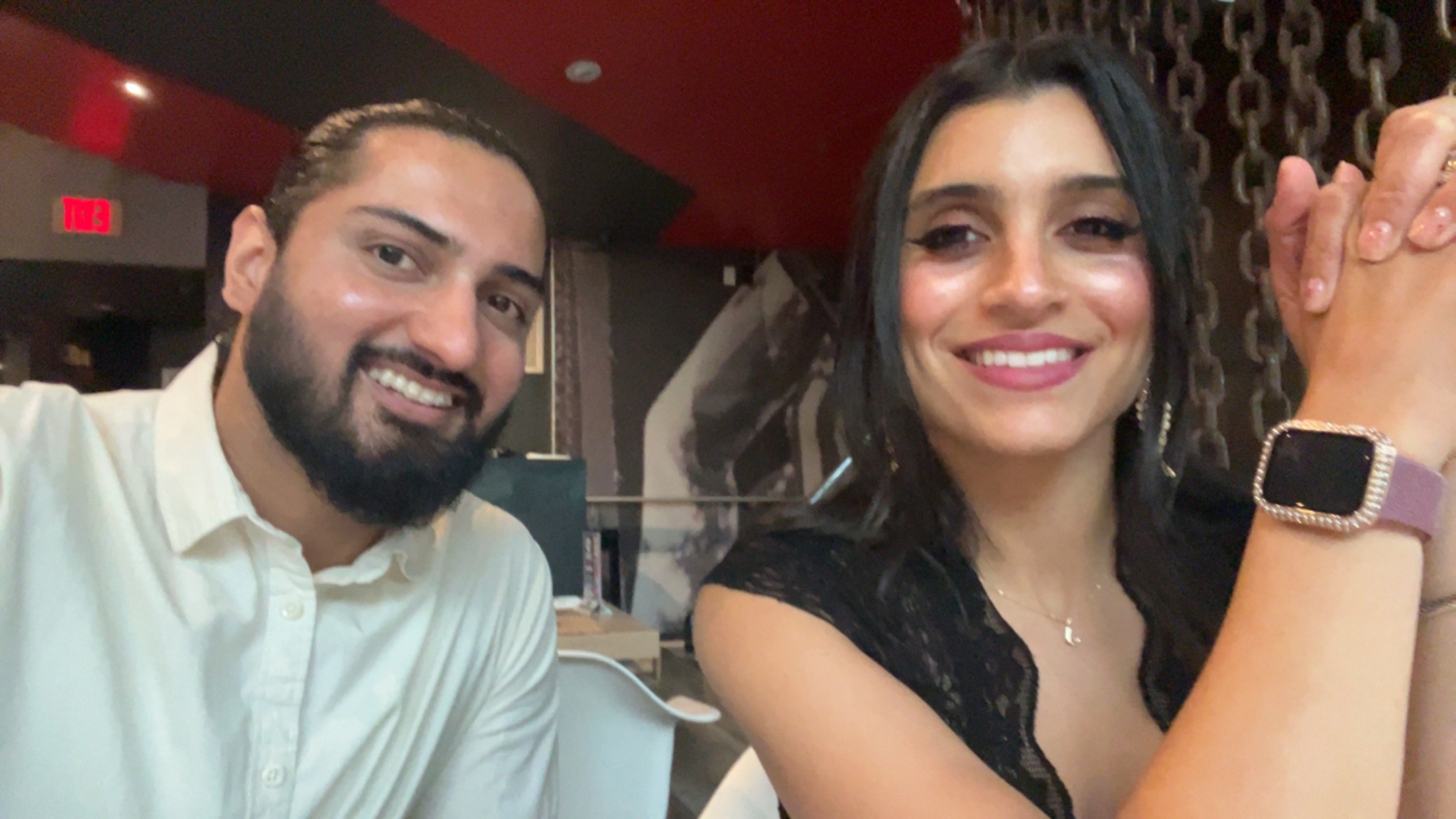 Jennifer and Samir together